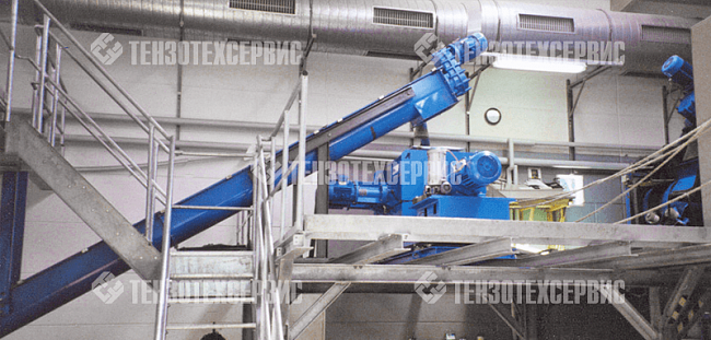 Лотковые шнековые транспортеры CA